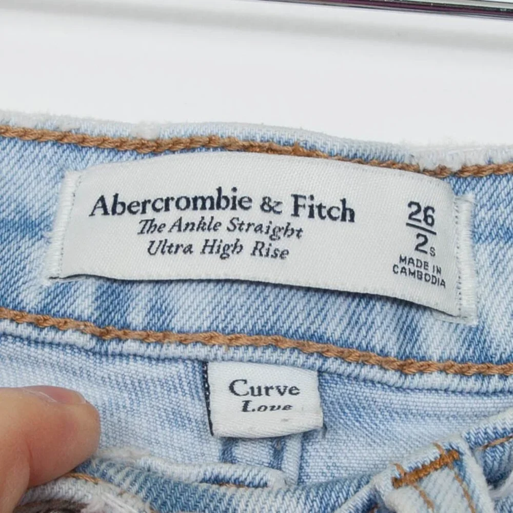 Abercrombie & Fitch ankle straight